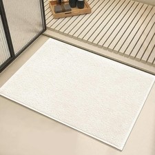 Bath Mat-Non-Slip Bathroom Floor Mats-Absorbent Quick Dry Low Pile Bathroom Rugs