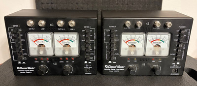 Channel Master Model 1006IFD & 1008IFD Satellite Signal level meters