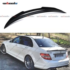 For 2008-2014 Mercedes W204 C-class Gloss Black Amg Psm Style Trunk Spoiler Wing