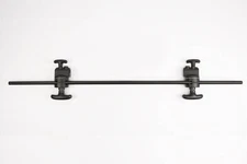 LUMOPRO 40" ARM FOR C-STAND WITH 2 GRIPHEADS - BLACK