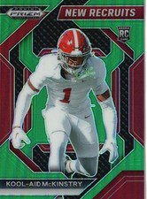 2024 Panini Prizm Draft Picks #NR-KMY Kool-Aid McKinstry New Recruits Green