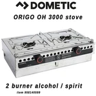 Dometic Origo 3000 Alcohol Spirit 2 BURNER STOVE Camper marine boat cooker NIB
