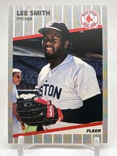 1989 Fleer #99 Lee Smith Boston Red Sox