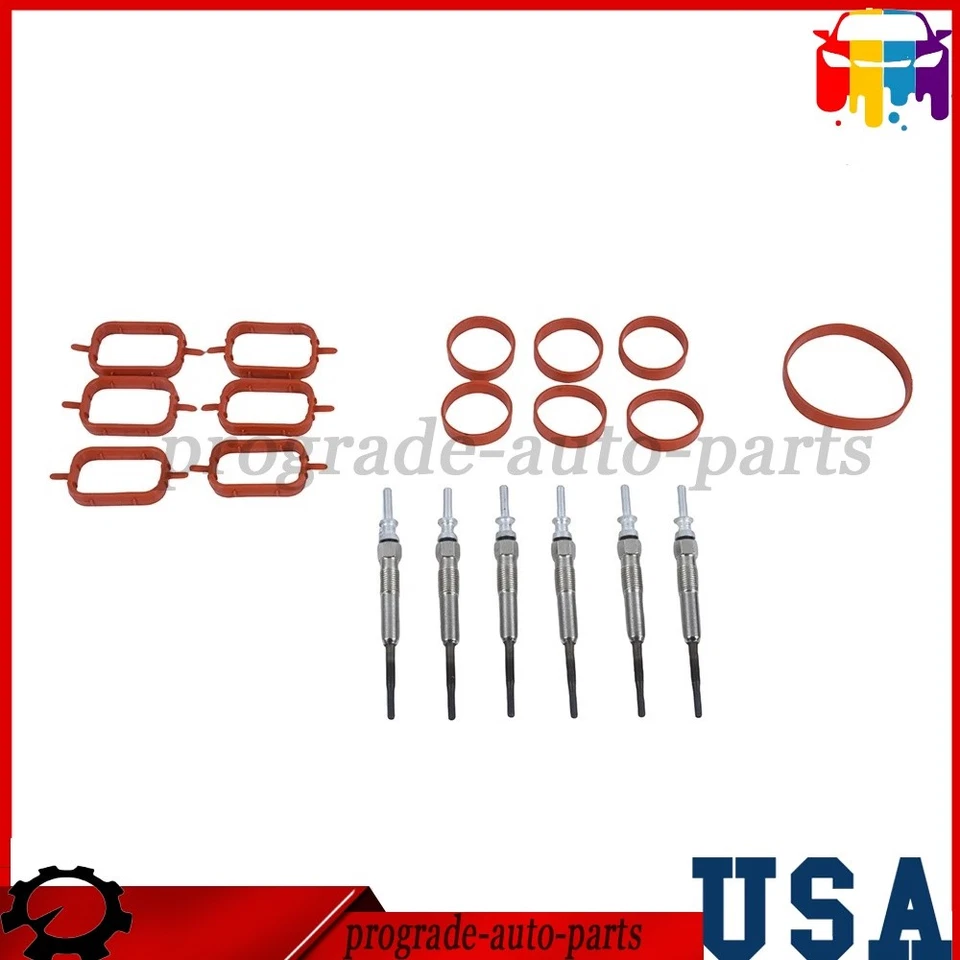 Glow Plug Service Kit Fits For BMW E90 335d E70 X5 xDrive35d 0250603009 - Imagem 2 de 4