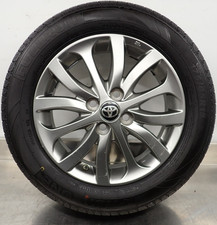 TOYOTA YARIS MK3 15" GREY ALLOY WHEEL FULLRUN TYRE 175/65R15 42611-0DB30