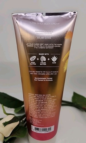 Bath & Body Works Belize Fragrance Body Cream 8 Oz SLIGHTLY USED - Picture 2 of 5