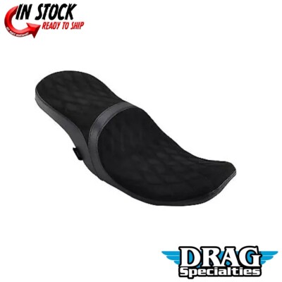 Drag Specialties 0801-1076 Low Profile Touring Seat Diamond for Razorback Tanks