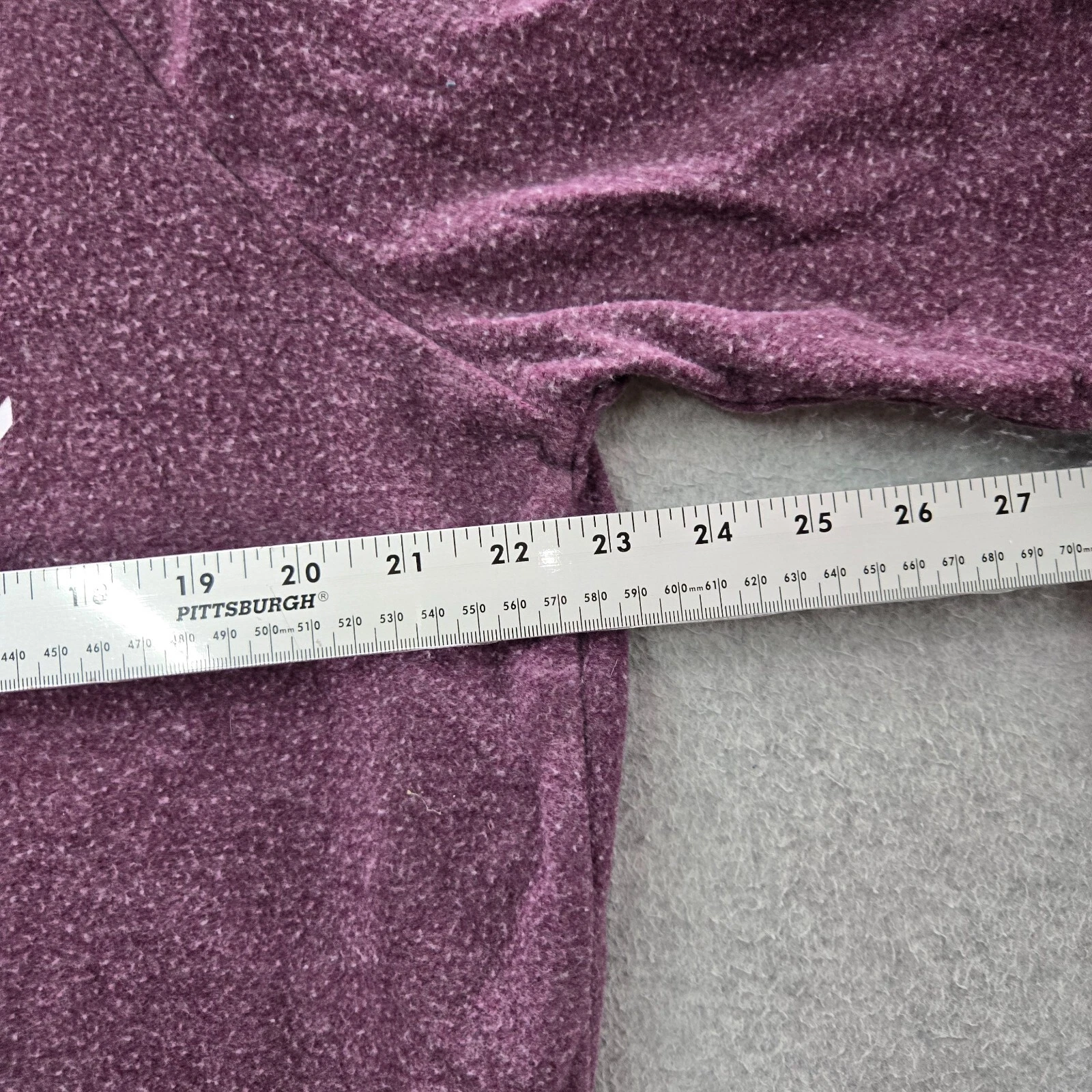 victoria-secret-vs purple logo long sleeve crew neck sweatshirt