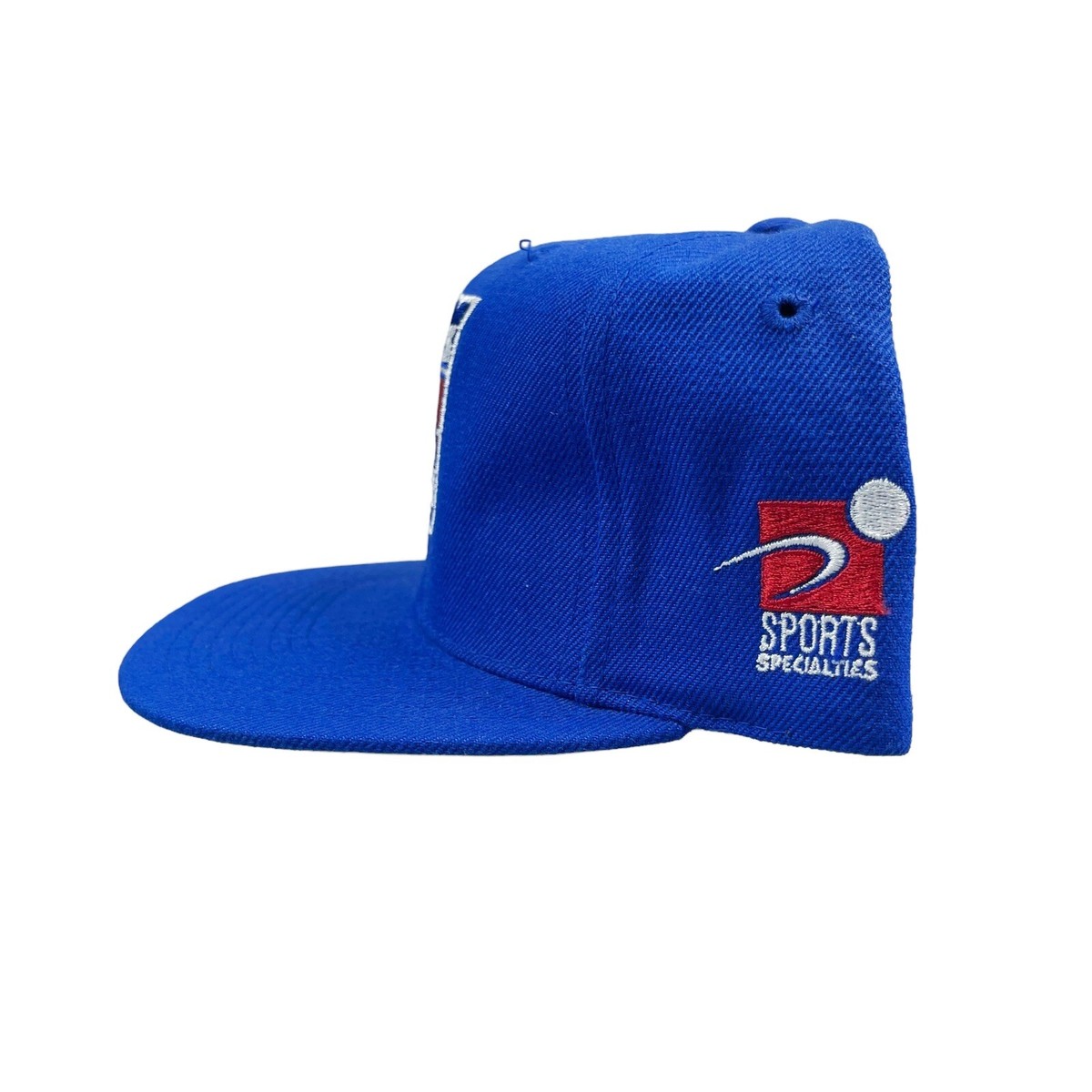 Vtg NWOT NHL New York Rangers Sports Specialties Plain Logo Blue 