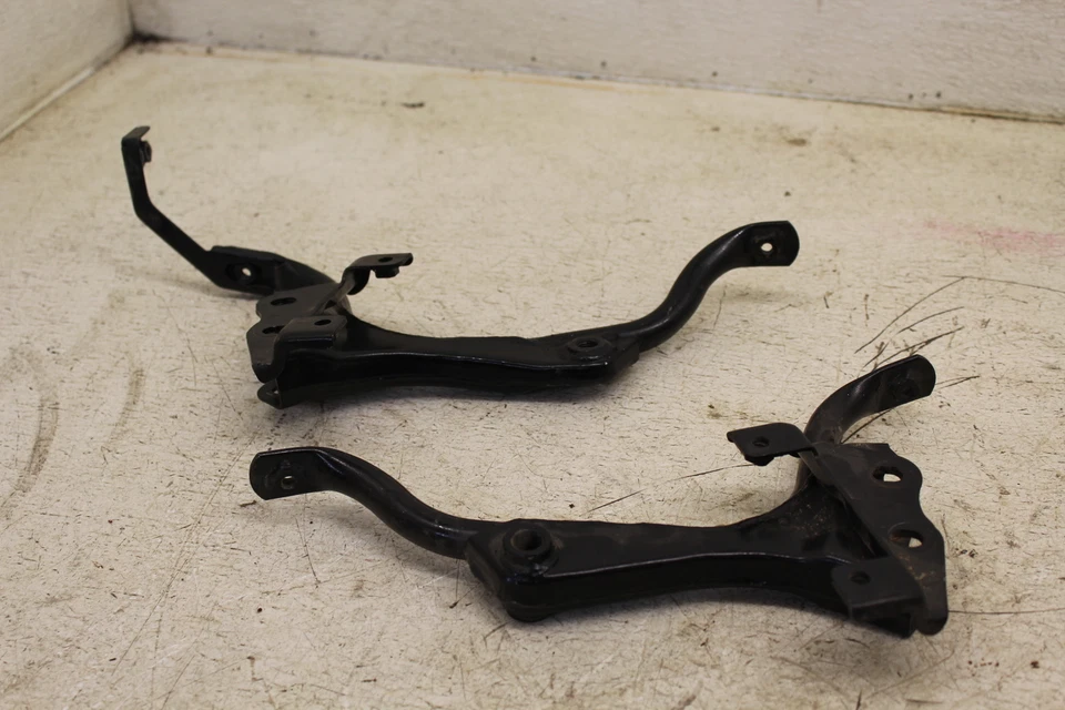 Yamaha Virago 250 2002 enfriador de motor refrigeración radiador montaje soporte conjunto L2 Foto 3 de 4