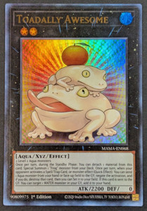 toadally awesome yugioh card Paleozoic Deck - Olenoides Dinomischus Marrella and Trap Cards to defeat their opponents monsters and be the first to drop the others Life Points to 0. Toadally Awesome Yugioh Card Laser