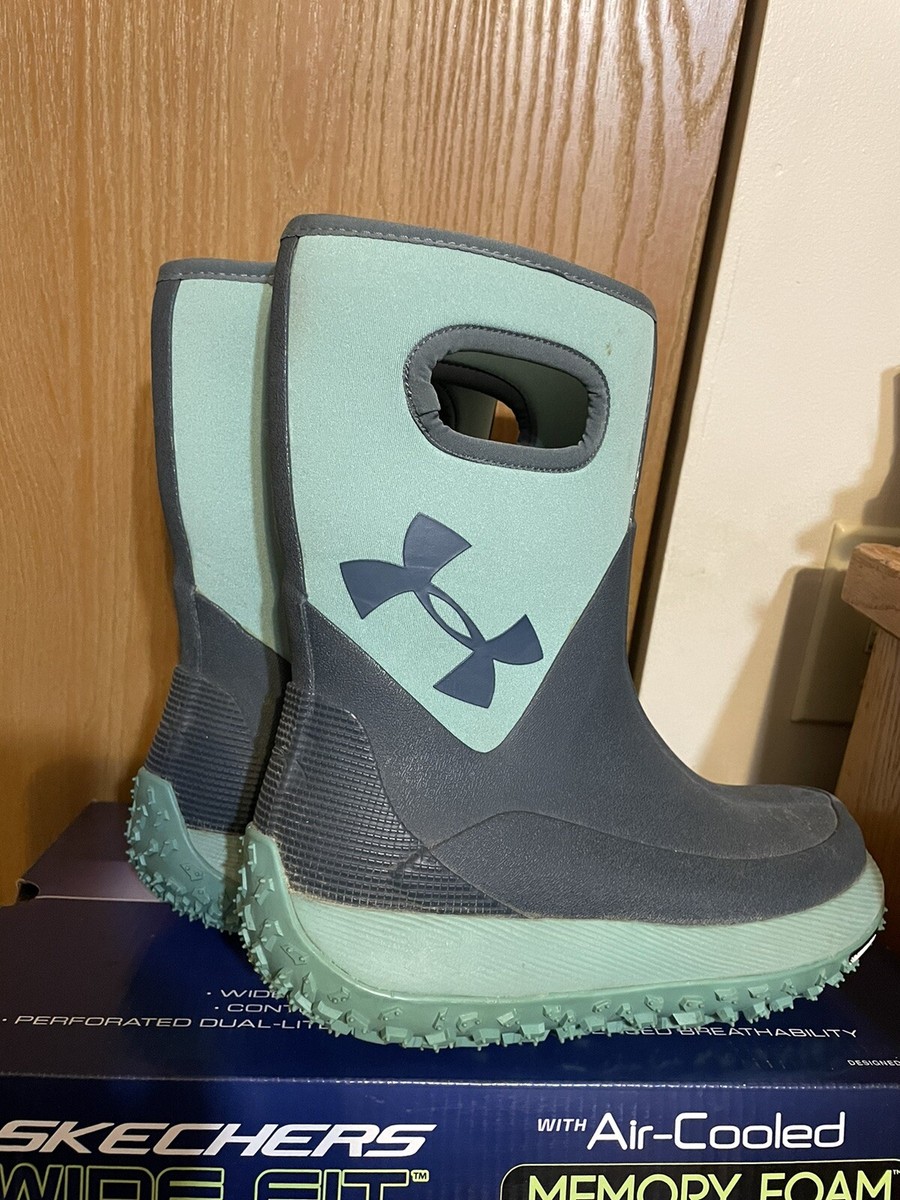 Under Armour Waterproof Wild Gripper Michelin Boots Youth Size 4Y