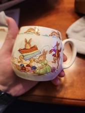 Royal Doulton Bunnykins China Cereal Bowl and Mug
