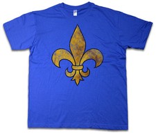 FLEUR DE LIS T-SHIRT Französische Lilie Roya...