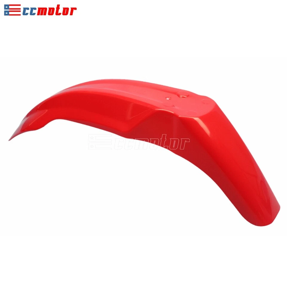 Guardabarros delantero universal para moto de cross para Honda CRF250 CRF450L XR400 XR650L Foto 2 de 4