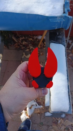 Reindeer Caribou hoof print stamp for snow or mud | eBay