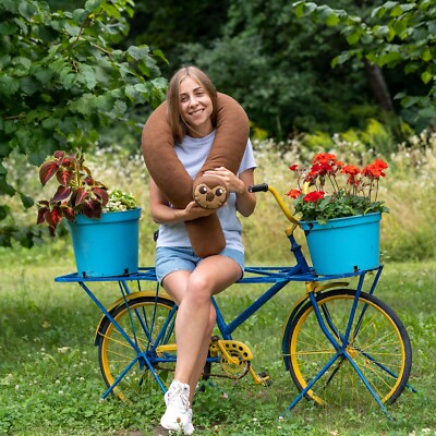 Hooty Long Pillow 60 Inches - The Owl House Inspired Plush For Fans