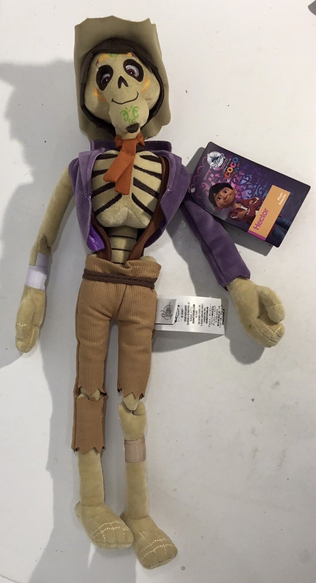 Peluche Héctor 18” Disney Store Pixar Coco RARO DIFÍCIL DE ENCONTRAR
