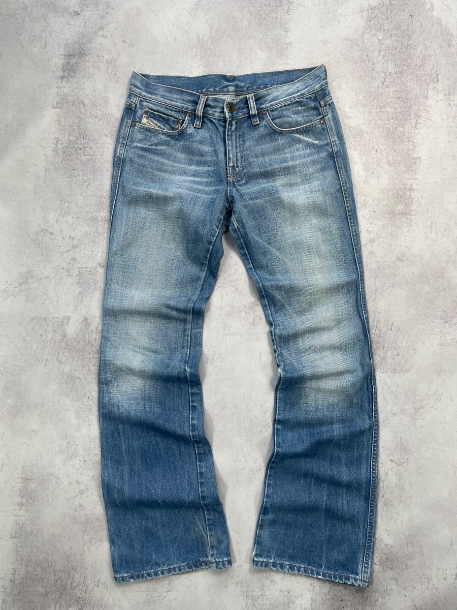 パンツ 00s Diesel Wide Flare Pants Y2K 2000 Widee Woman: Bootcut Black/Dark grey Jeans | Diesel®