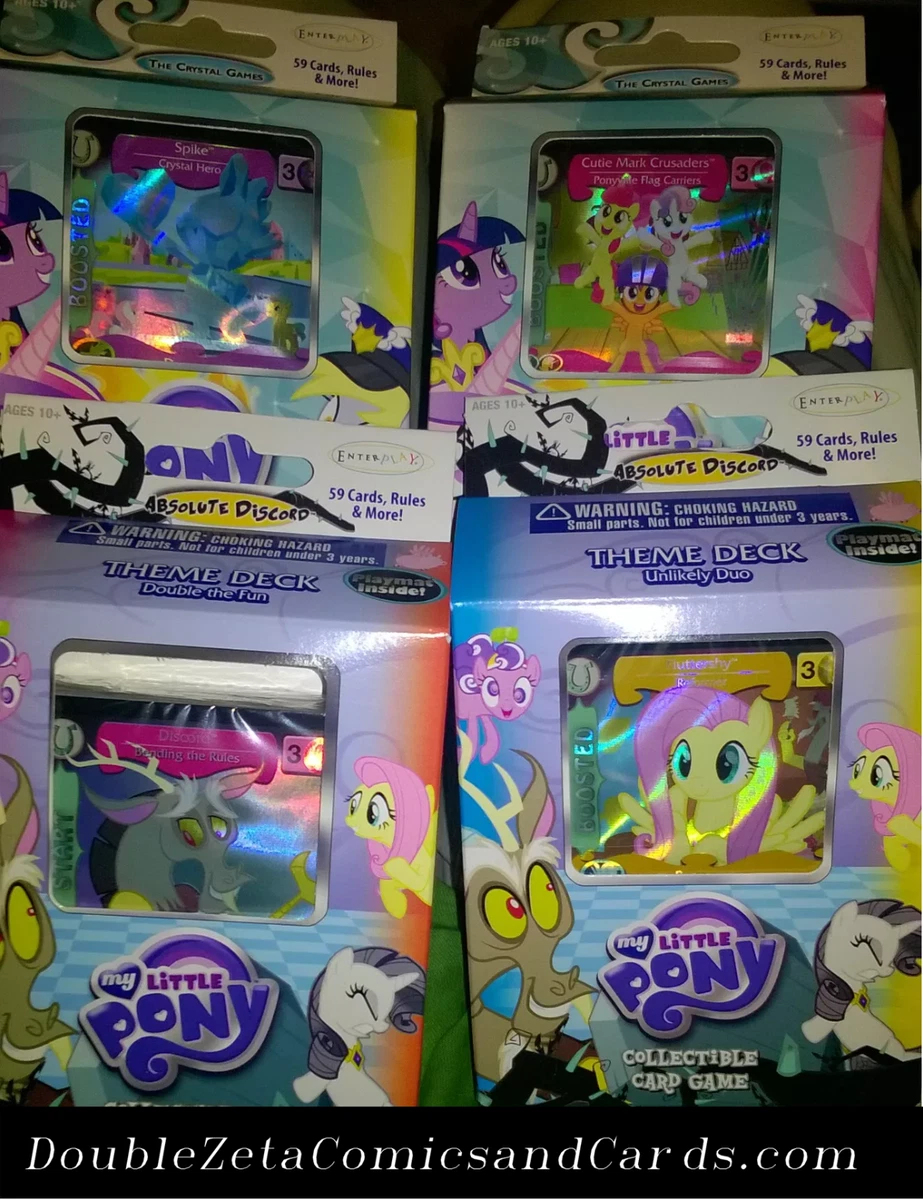 小马宝莉CCG My Little Pony 首映集换式卡牌游戏英文版| eBay