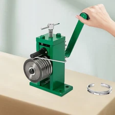 Handcrank Ring Earring Bending Machine Ring Bender Jewelry Crafts Making Tool