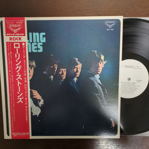 The Rolling Stones/The Rolling Stones, Japan Edition, with Obi, Promo, Board VG+