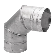 DuraVent 3 Inch Steel 90 Degree Chimney Elbow Pellet Vent Stove Exhaust Pipe-New