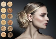 Messy Hair Bun Scrunchies Curly Hair Extension High quality Synthetic Fiber