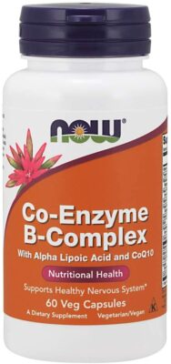 NOW FOODS, CO-ENZYME B-COMPLEX Nervensystem 60 Veg. Kapseln SUPER PREIS