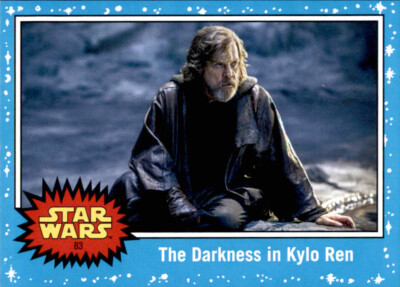 83 - The Darkness in Kylo Ren - Basis Karte Journey to Rise of Skywalker (2020)