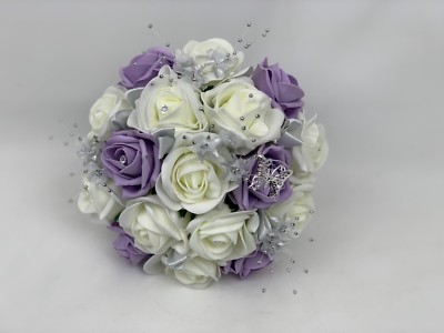  Brautsträuße Schmetterling Blumen Rosen Braut Brautjungfer Blumenmädchen Zauberstab Posy
