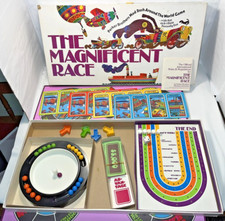The Magnificent Race 1975 Board Game Parker Brothers Vintage