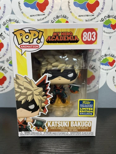 Funko Pop! My Hero Academia #803 Katsuki Bakugo 2020 Summer Convention Exclusive