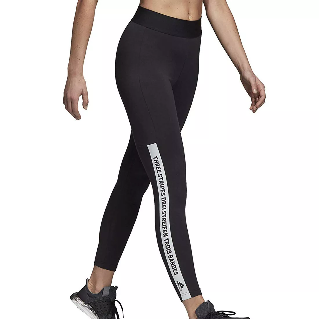 adidas Sport ID Womens Leggings Black Running Gym Fitness Pants | eBay