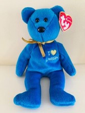 TY I LOVE LOUISIANA THE BEAR BEANIE BABY