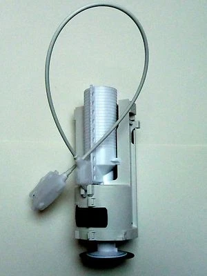 Siamp Optima 50 Toilet Flush Valve With Flexible Cable and Washer Clip On Fit