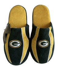 Forever Collectibles Green Bay Packers NFL Men's Slippers L 11-12 Green/Yellow