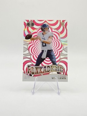 Will Levis 2023 Panini Illusions RC Funkadelic Pink SP /399 #19 Titans