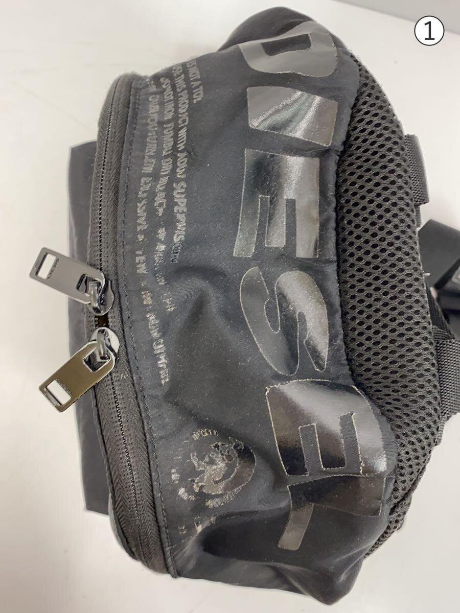 DIESEL Backpack Nylon Black Solid from Japan - image 7