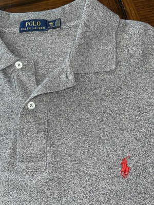Polo Ralph Lauren グレー 半袖ニット S POLO RALPH LAUREN（ポロ・ラルフローレン） ポロ ラルフローレン 半袖