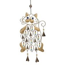 Cat Wind Chime, Indoor Décor or Outdoor Porch Patio, Memorial Gift for Cat 
