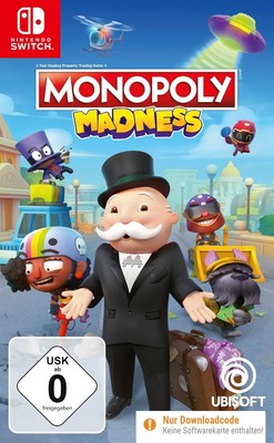 Monopoly Madness (Code in the Box) - Nintendo Switch *NEU+OVP*