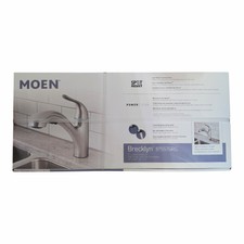 New Sealed  Moen Brecklyn Kitchen Faucet Stai...
