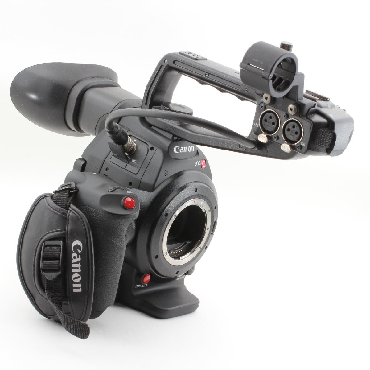 Mint Canon EOS C100 Mark II Cinema Camcorder EF Mount Color Black
