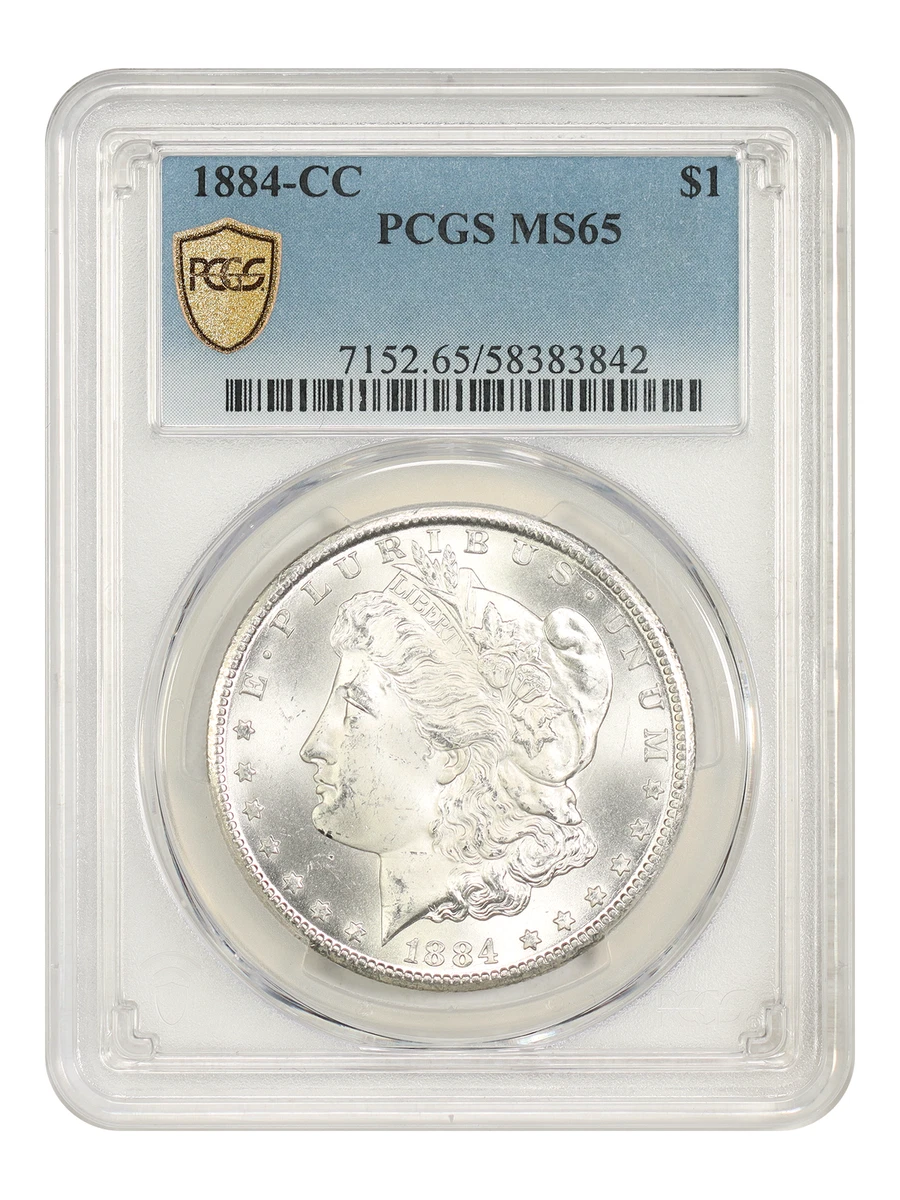 25+ 1884 Year Grade MS 65 Morgan Dollars (1878-1921) for sale