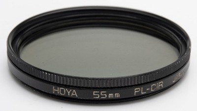 Hoya 55mm 55 mm PL-CIR Pol Polfilter Filter zirkular E55 E 55