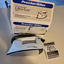 Proctor Silex Ultra Ease Iron 17109 with Original Box~Works!