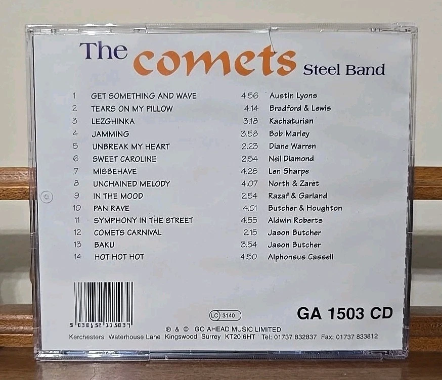THE COMETS STEEL BAND PANACHE 1999 UK IMPORT NM Foto 2 de 3