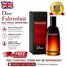 Image of CHRISTIAN DIOR FAHRENHEIT 100ML EAU DE TOILETTE SPRAY BRAND NEW & SEALED