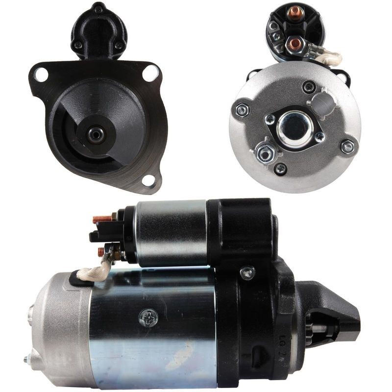 Mahle New Starter 12V Clockwise Fits MASSEY FERGUSON PERKINS CLAAS BV PSH